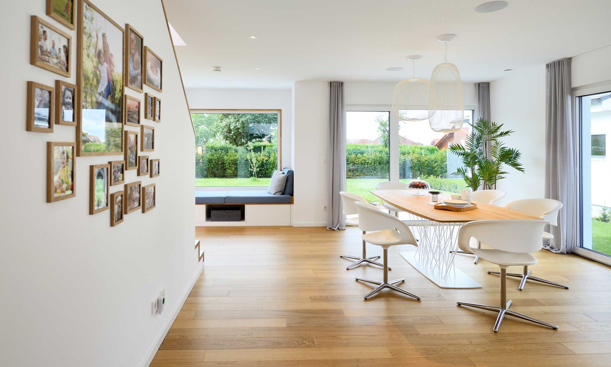 Essbereich Musterhaus Life Oberrot von Fertighaus WEISS