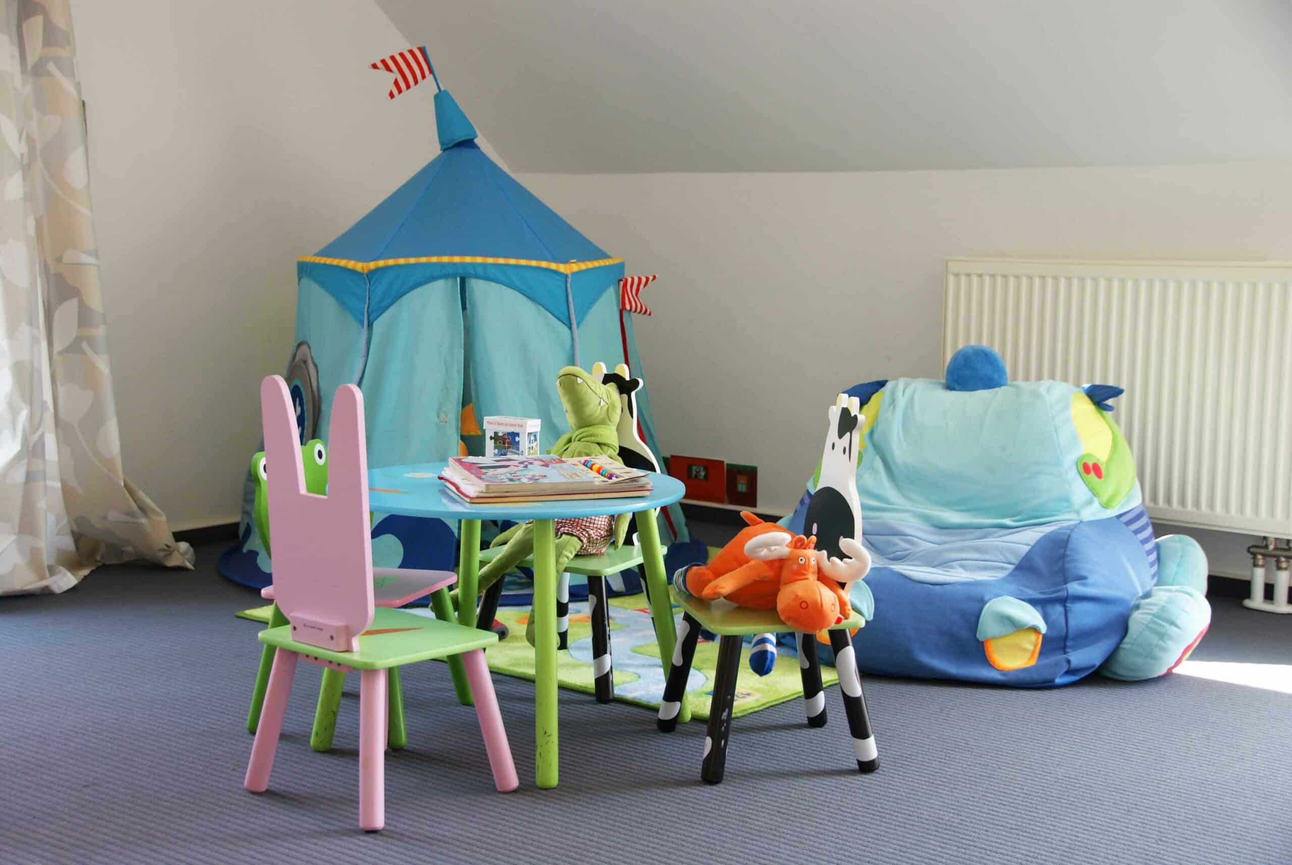 Kinderzimmer Musterhaus Bad Vilbel von Fertighaus WEISS