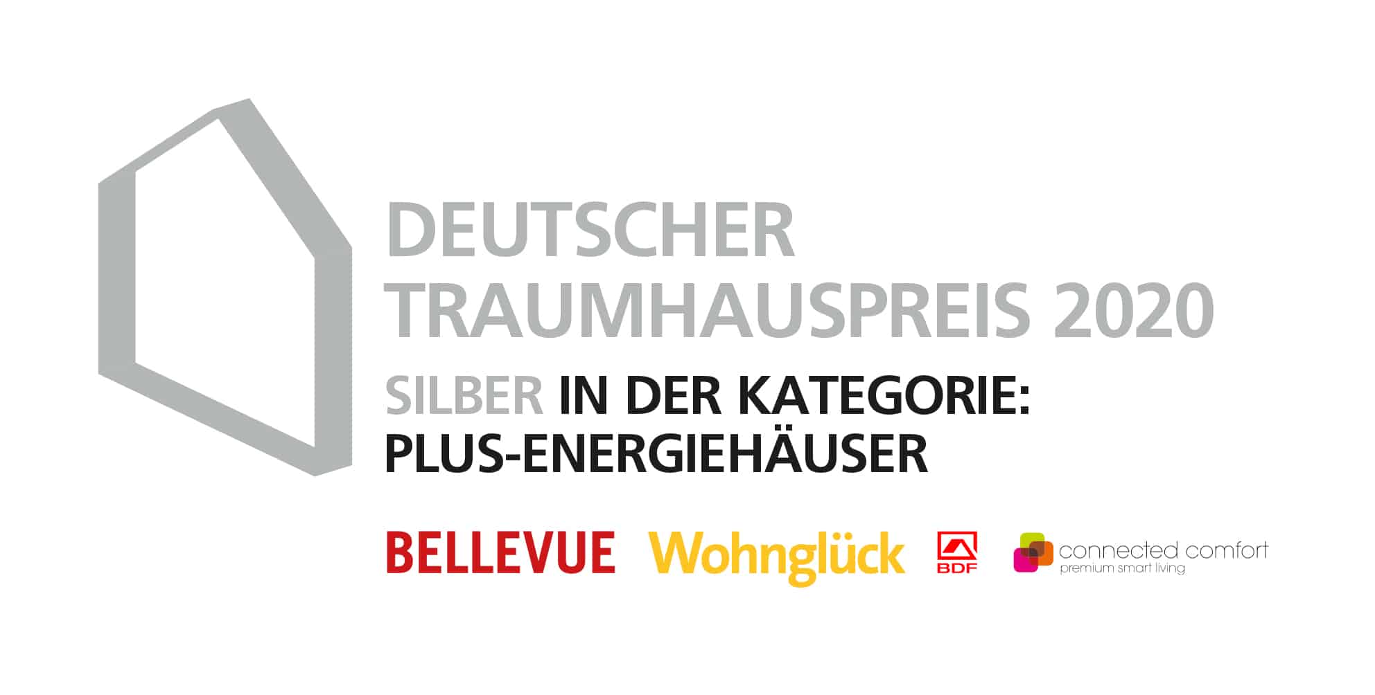 Deutscher Traumhauspreis 2020 in silber für das Musterhaus Günzburg von Fertighaus WEISS