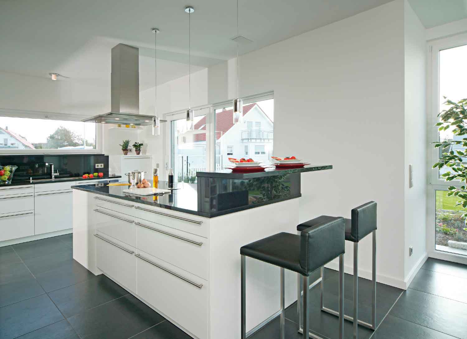 Küche Musterhaus Style Oberrot von Fertighaus WEISS