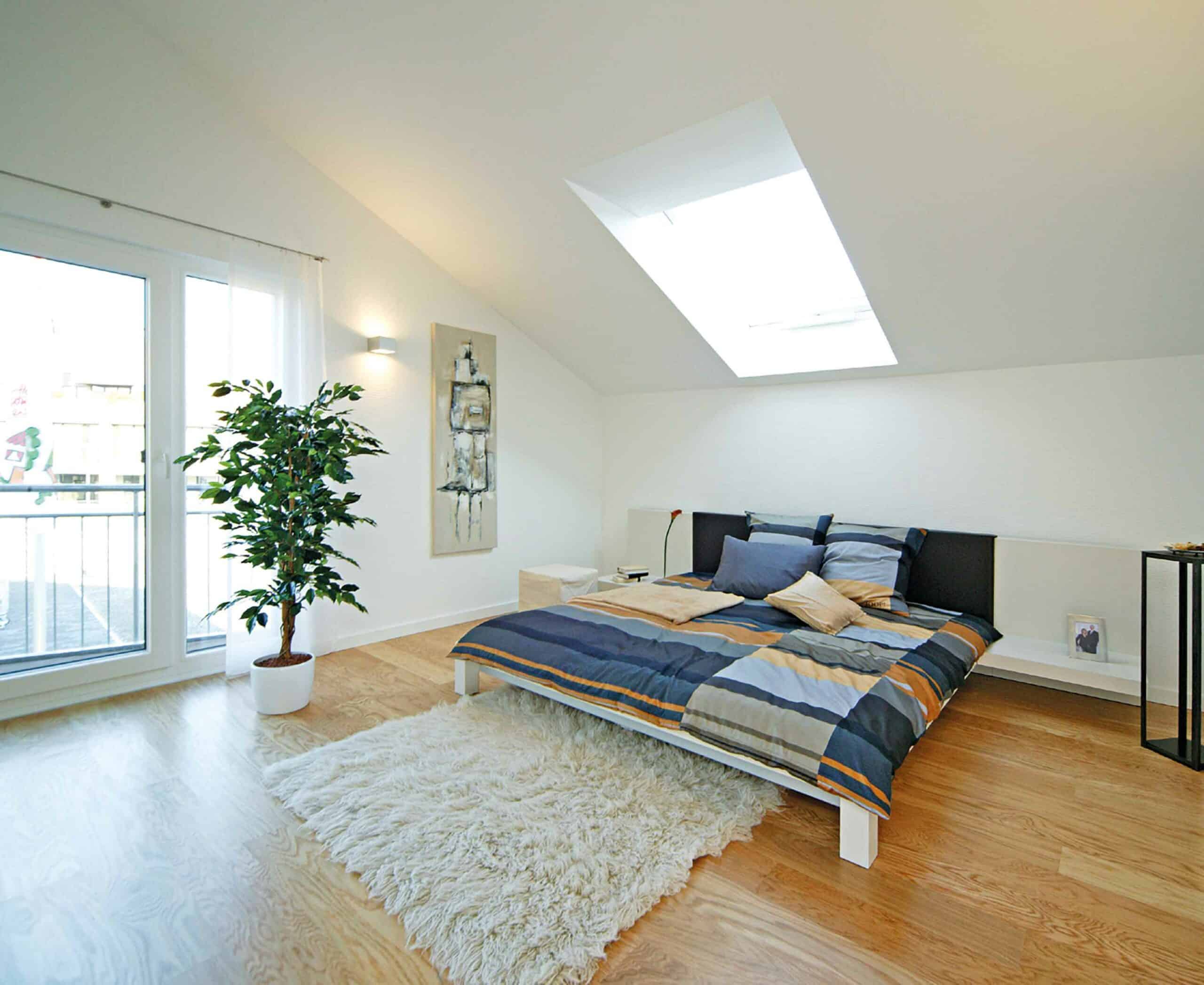 Schlafzimmer Musetrhaus Villingen-Schwenningen von Fertighaus WEISS