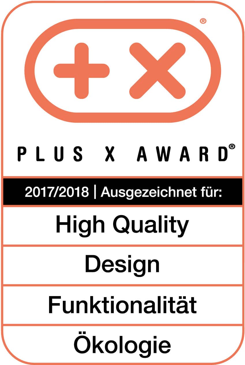 Plus X Award 2017/2018 für das Musterhaus Vita von Fertighaus WEISS