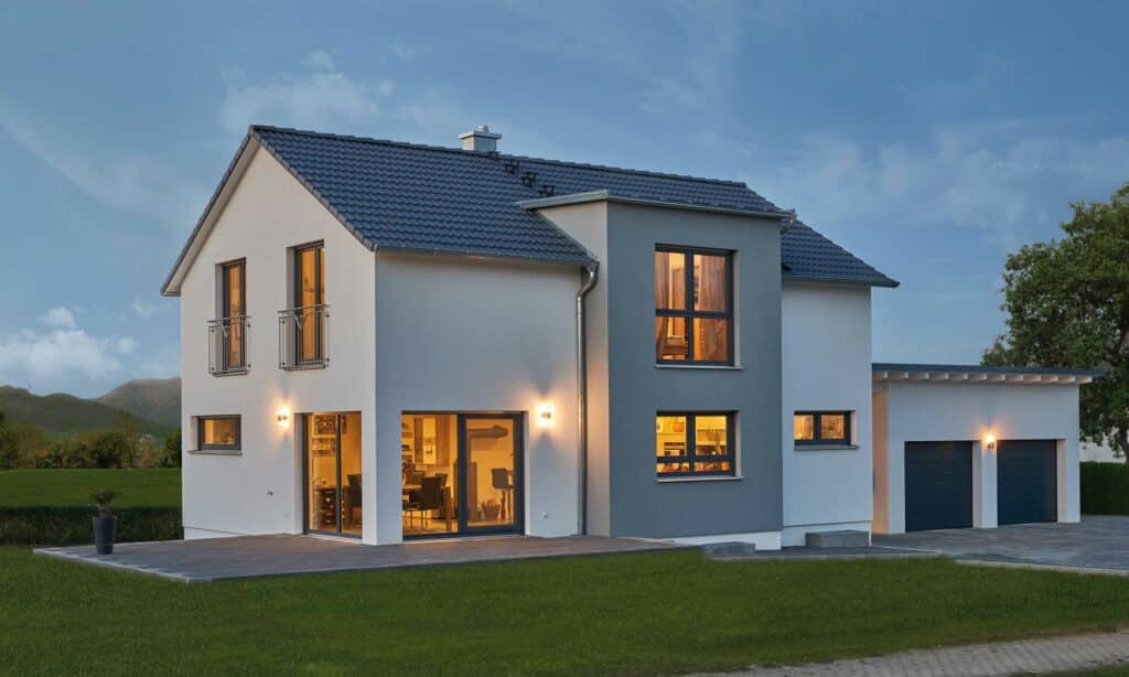 Außenansicht Haus Weber von Fertighaus WEISS