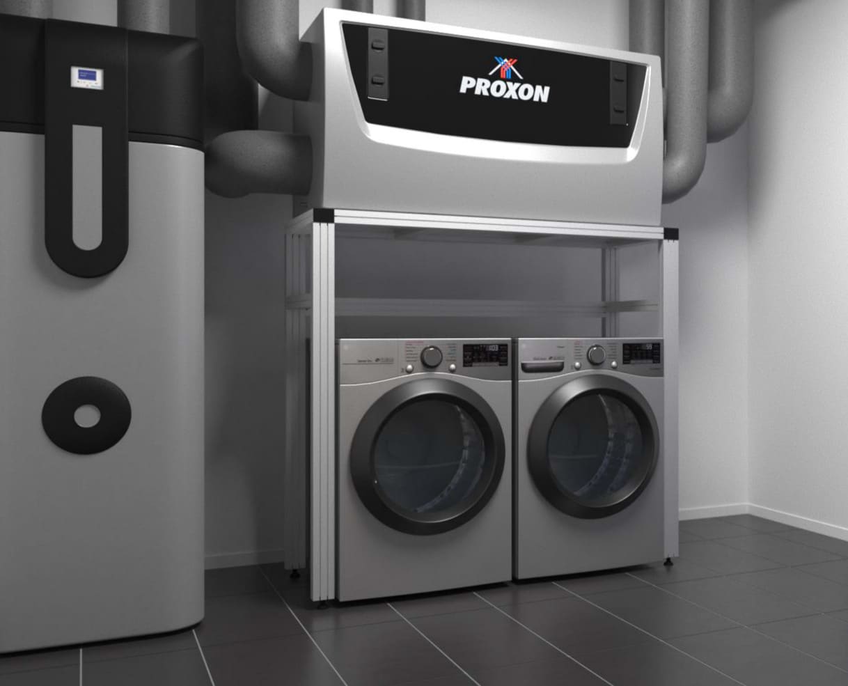 Proxon Frischluft-Wämetechnik bei Fertighaus WEISS