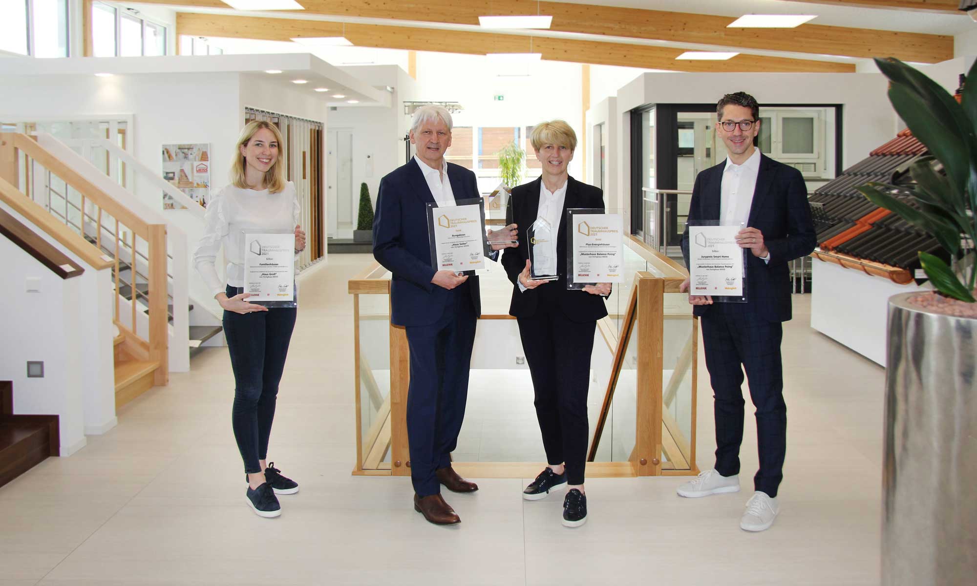 Deutscher Traumhauspreis Familie Noller Fertighaus WEISS