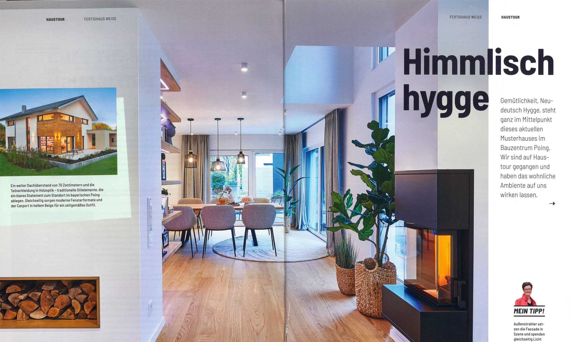 Beitrag Hausbauhelden Musterhaus Balance Poing von Fertighaus WEISS