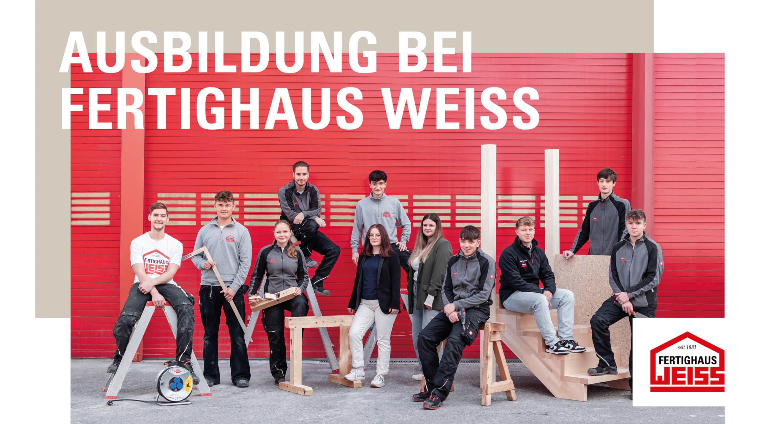 Ausbildung bei Fertighaus WEISS - Ein Blick hinter die Kulissen