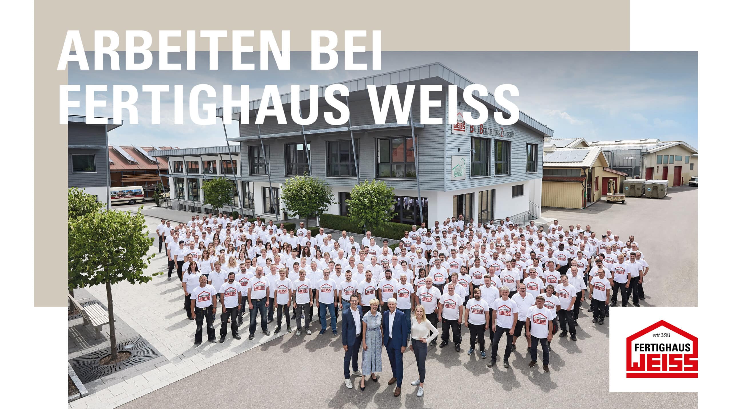 Arbeiten bei Fertighaus WEISS - Ein Blick hinter die Kulissen