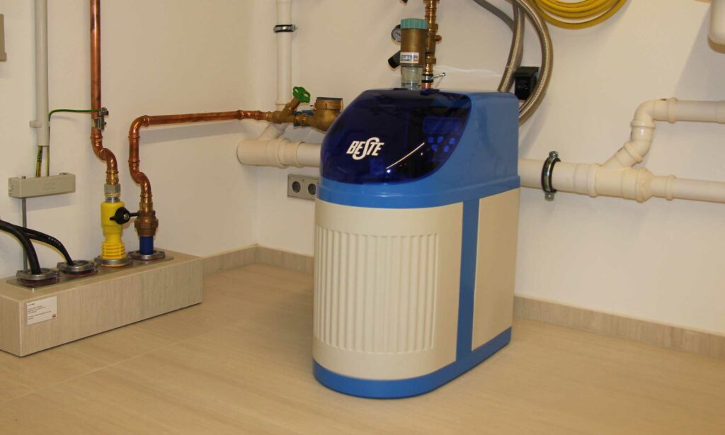 Wasserenthärungsanlagen bei Fertighaus WEISS