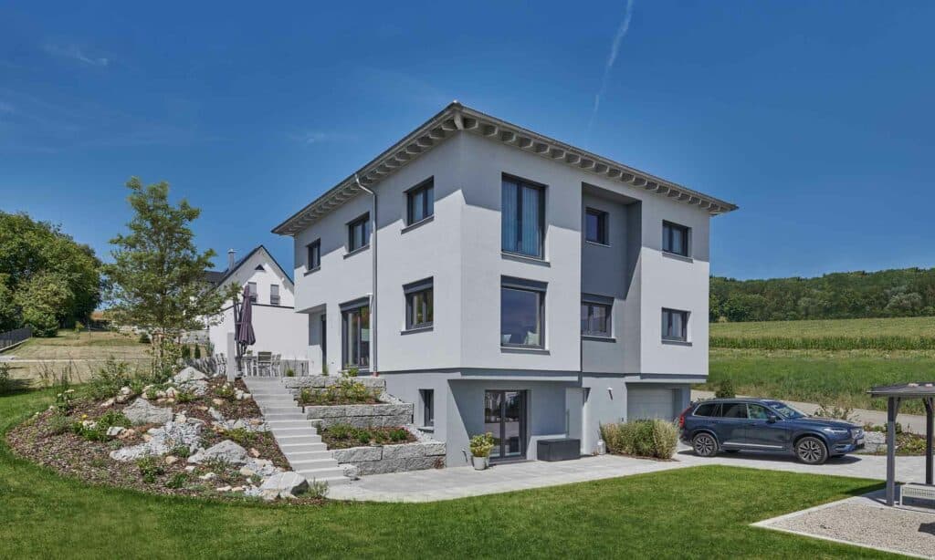 Außenansicht Haus Kaag von Fertighaus WEISS