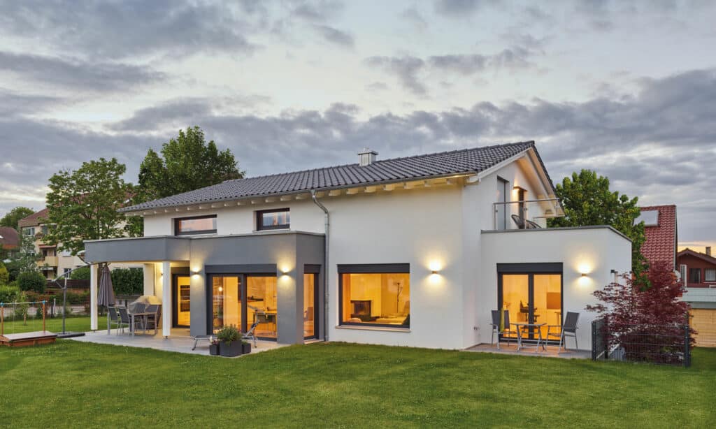 Garten von Haus Hendrich von Fertighaus WEISS