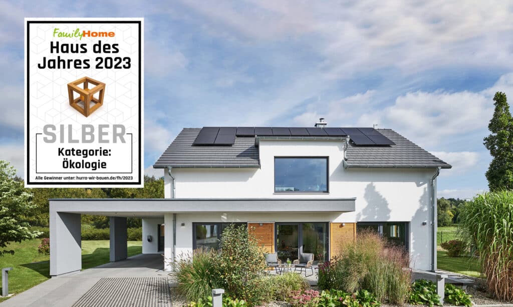 Haus des Jahres 2023 Musterhaus Günzburg von Fertighaus WEISS