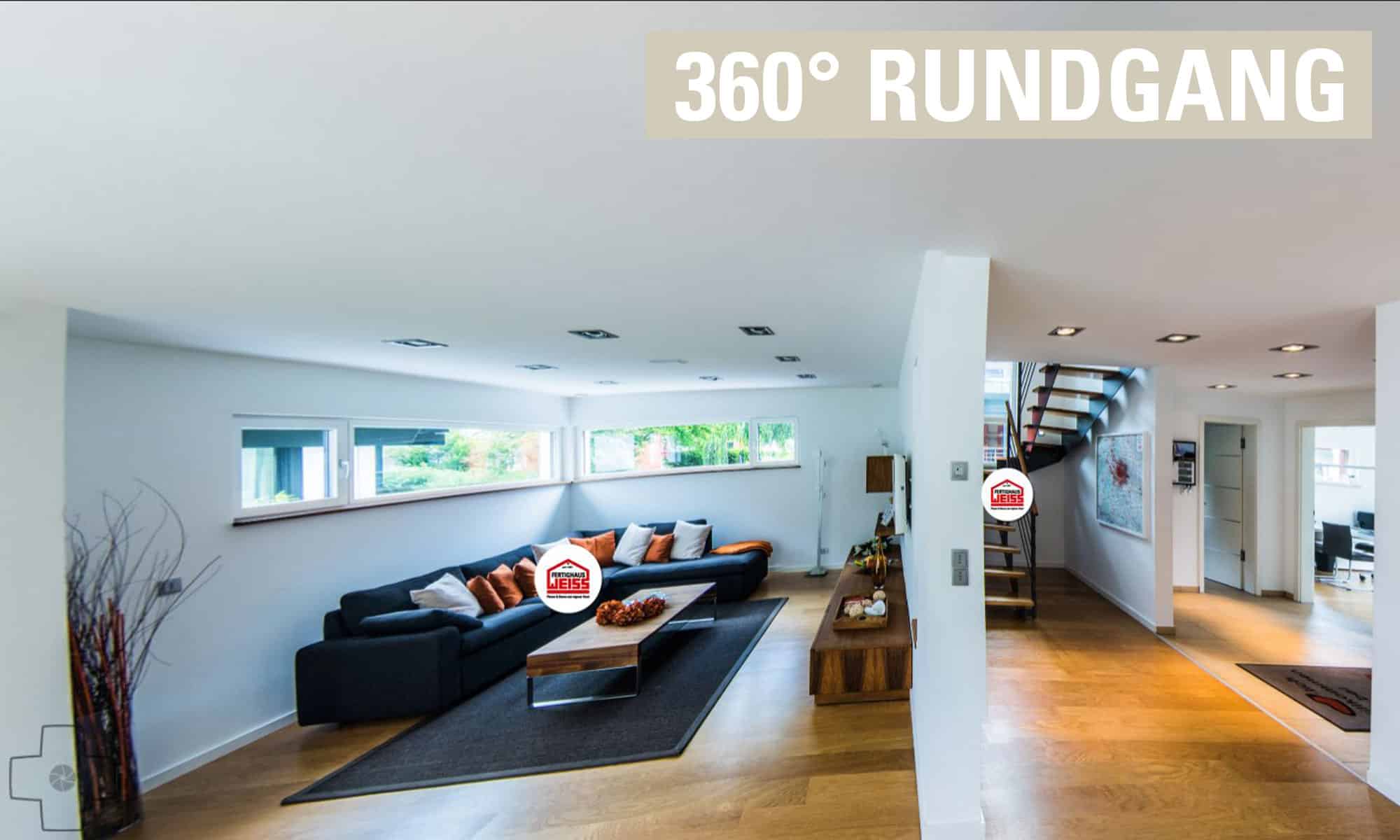 360 Grad Rundgang im Musterhaus Emotion