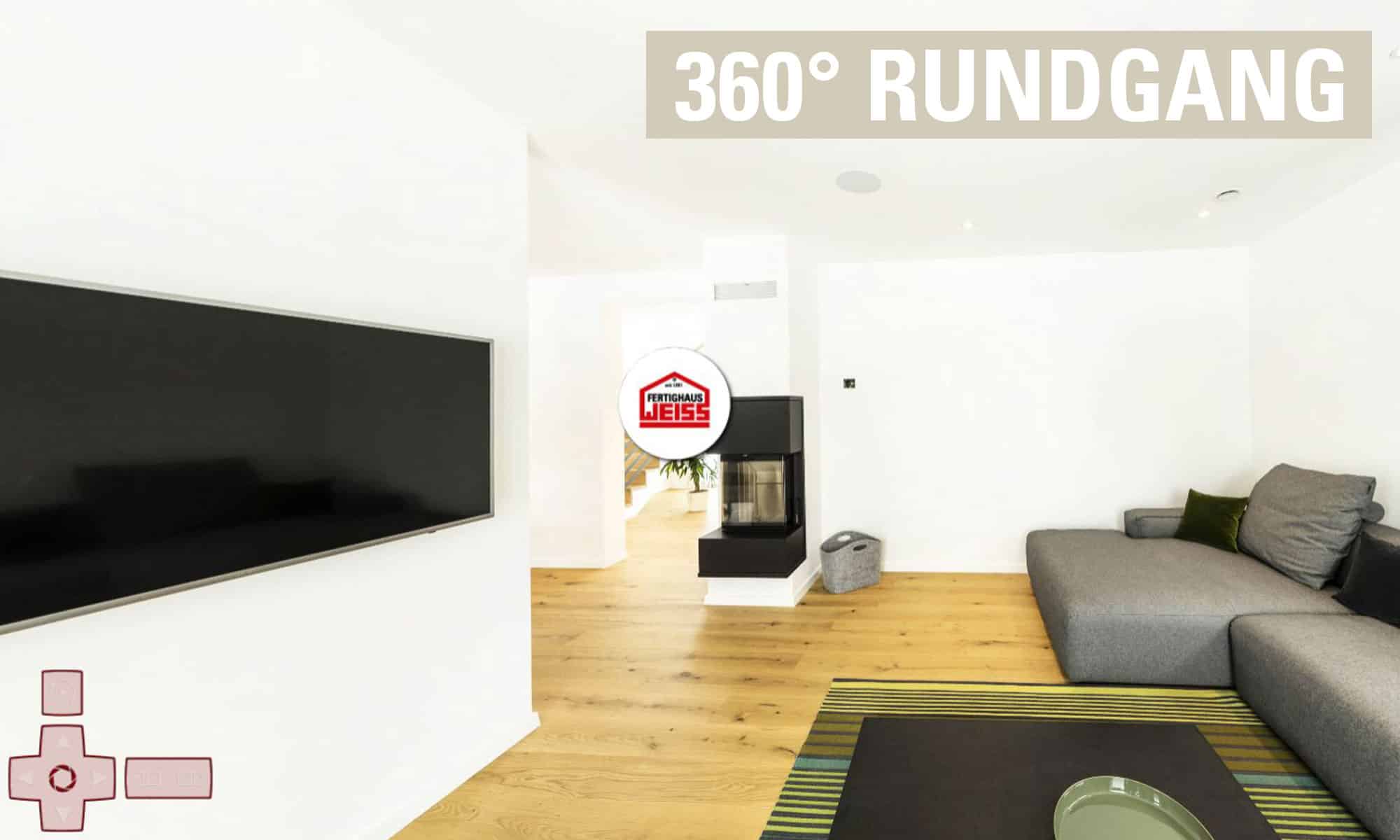 360 Grad Rundgang im Musterhaus Günzburg