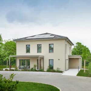 Außenansicht Musterhaus Urban Life in Mannheim