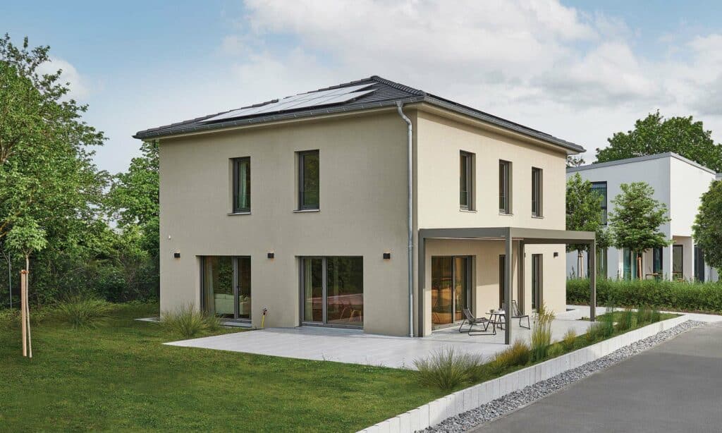 Musterhaus UrbanLife in Mannheim bei Tag