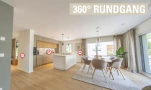 Musterhaus URBANLIFE Mannheim 360 Grad Tour von Fertighaus WEISS