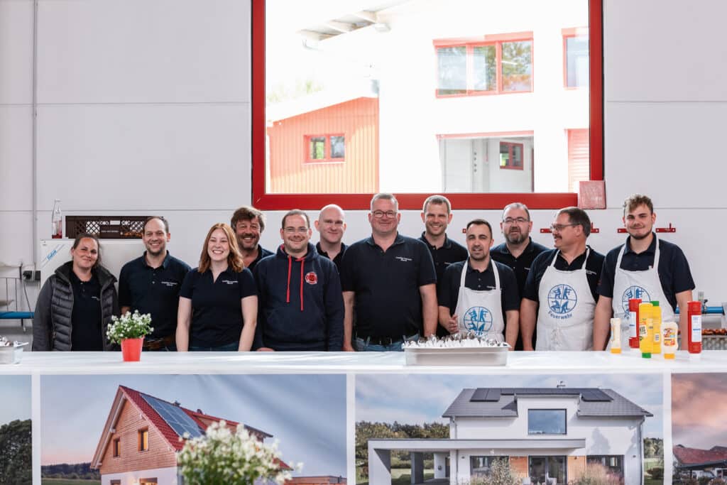 Tag der offenen Tür bei Fertighaus WEISS - Bewirtung durch FFW Oberrot