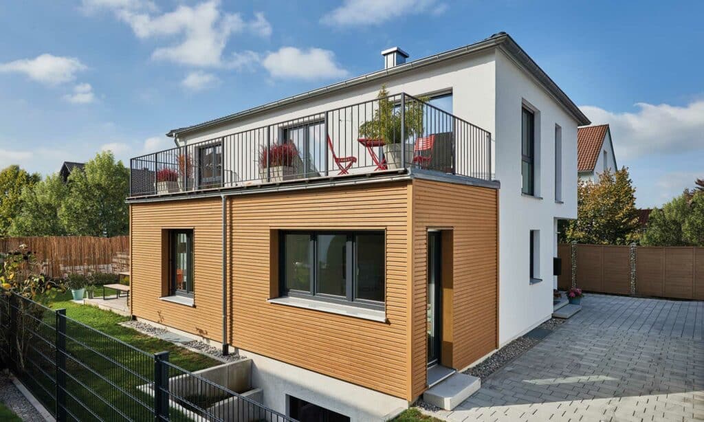 Haus Weinberg Fertighaus WEISS