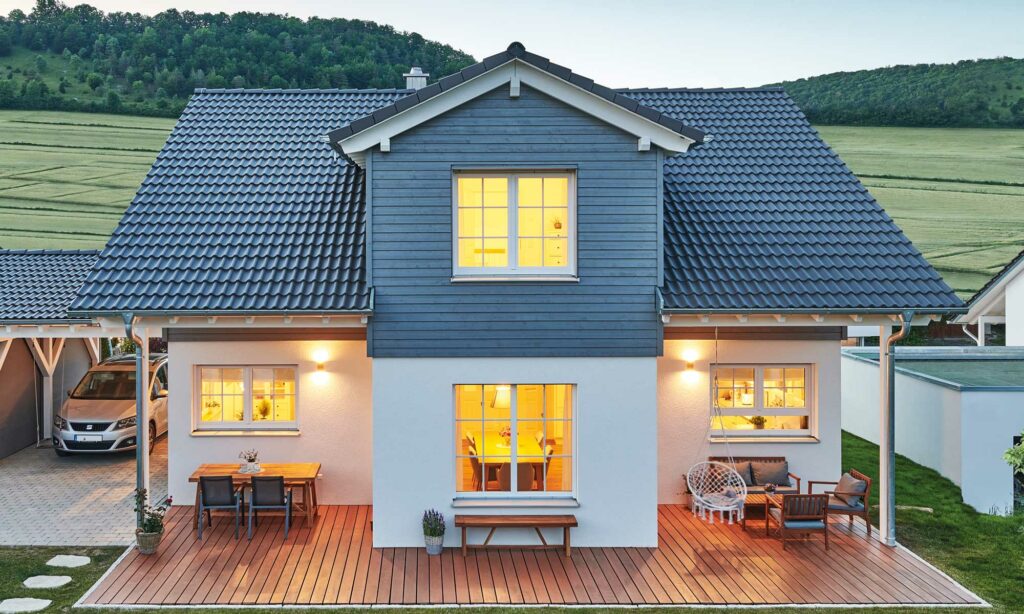 Haus Zaiser Fertighaus WEISS