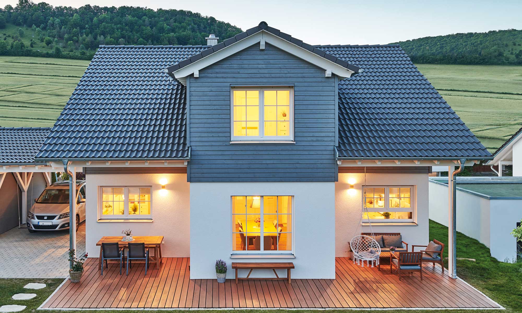 Haus Zaiser Fertighaus WEISS