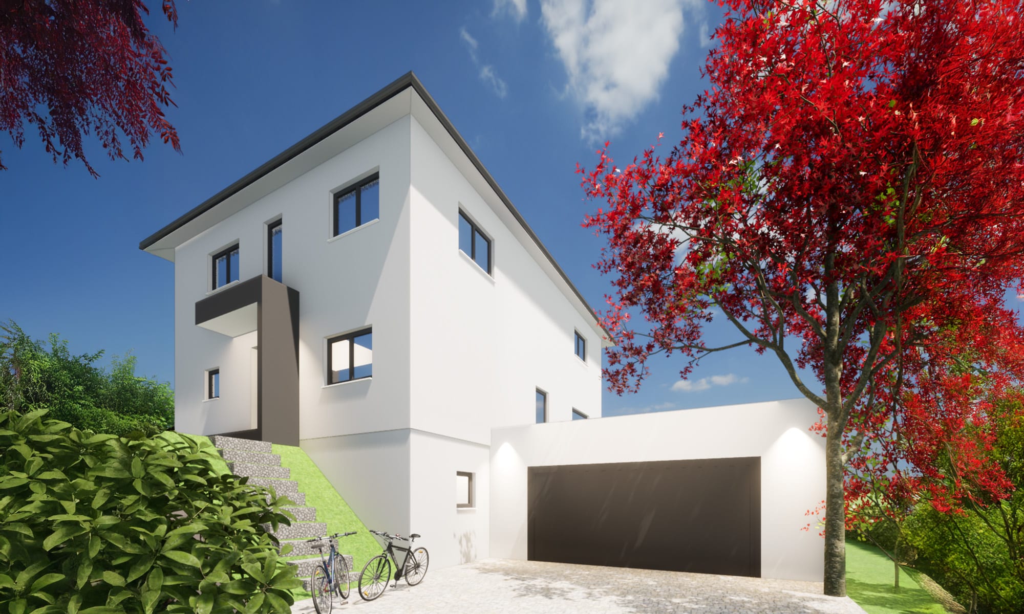 Rohbauausstellung in Schemmerhofen